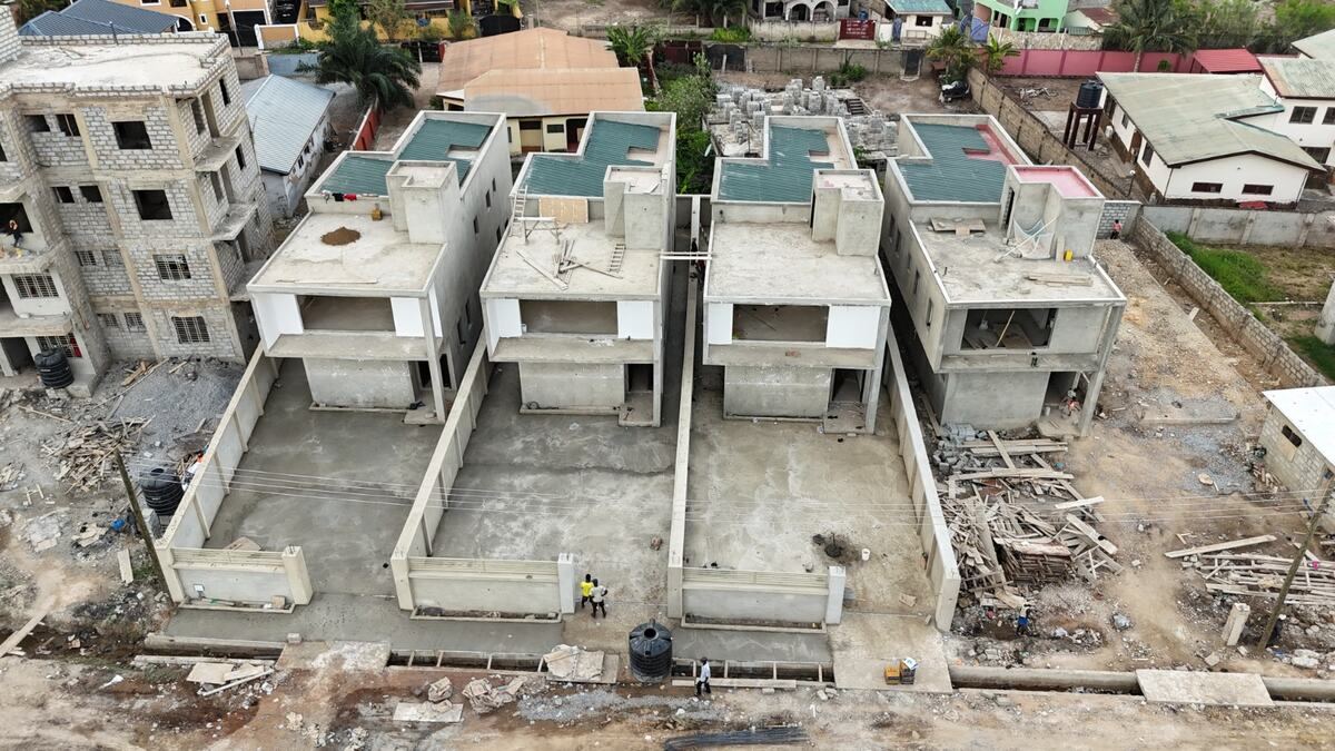 Aerial Construction View